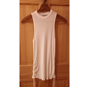 NWOT White Midi Length Sleeveless Top